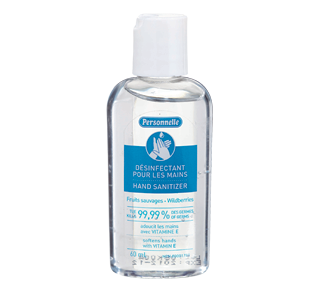 Désinfectant pour les mains, fruits sauvages, 60 ml
